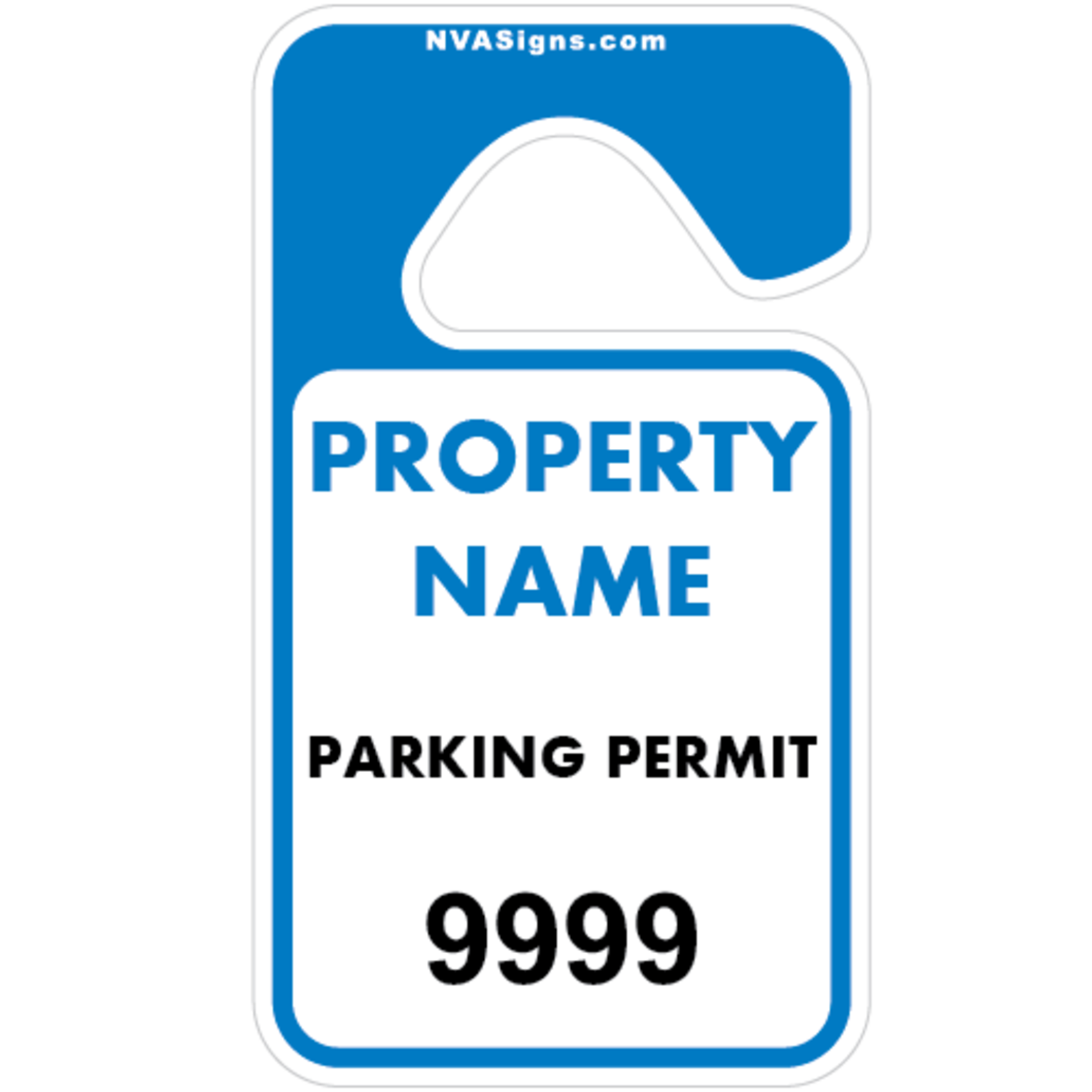 Custom Half Color Square Hangtag