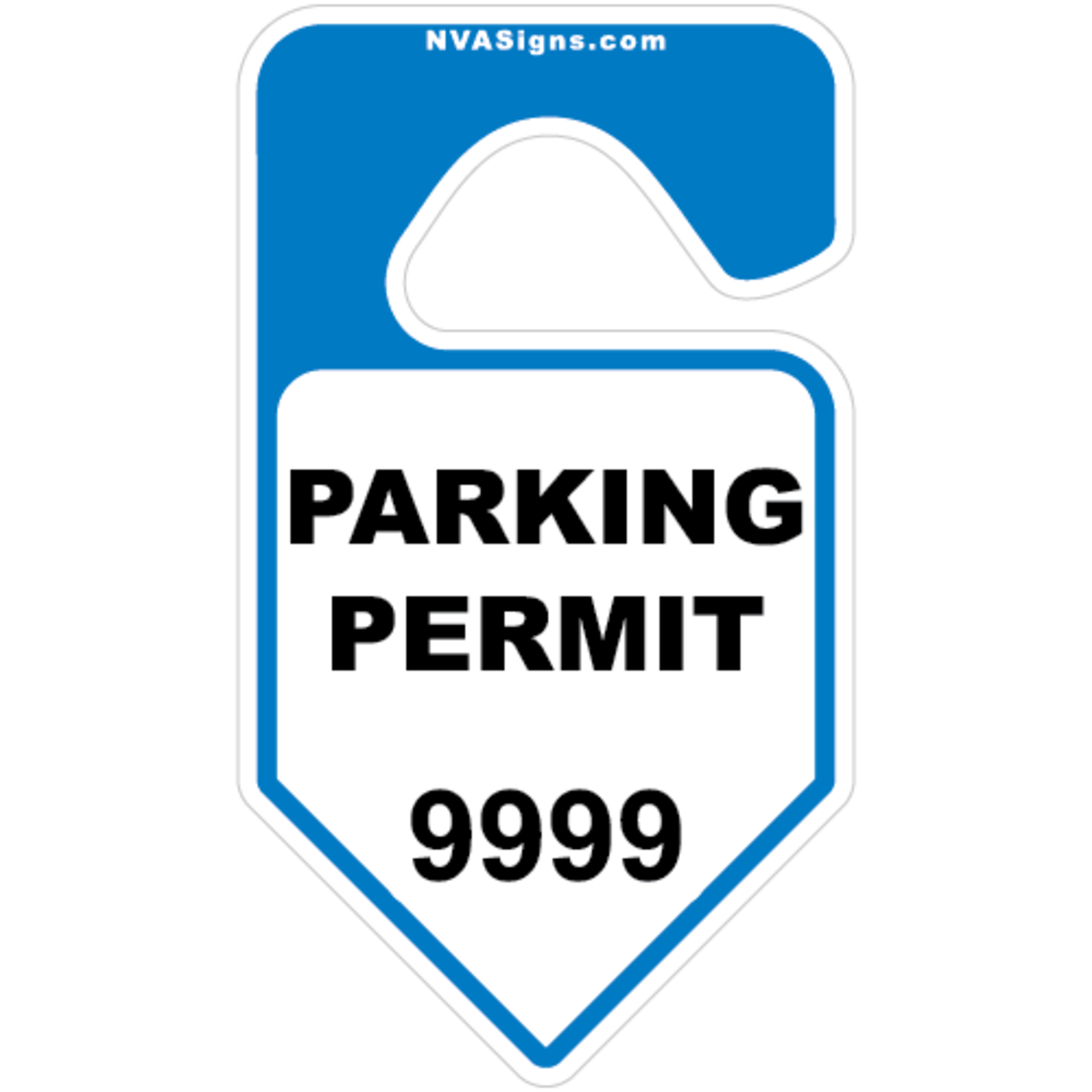 Standard Half Color Diamond Hangtag