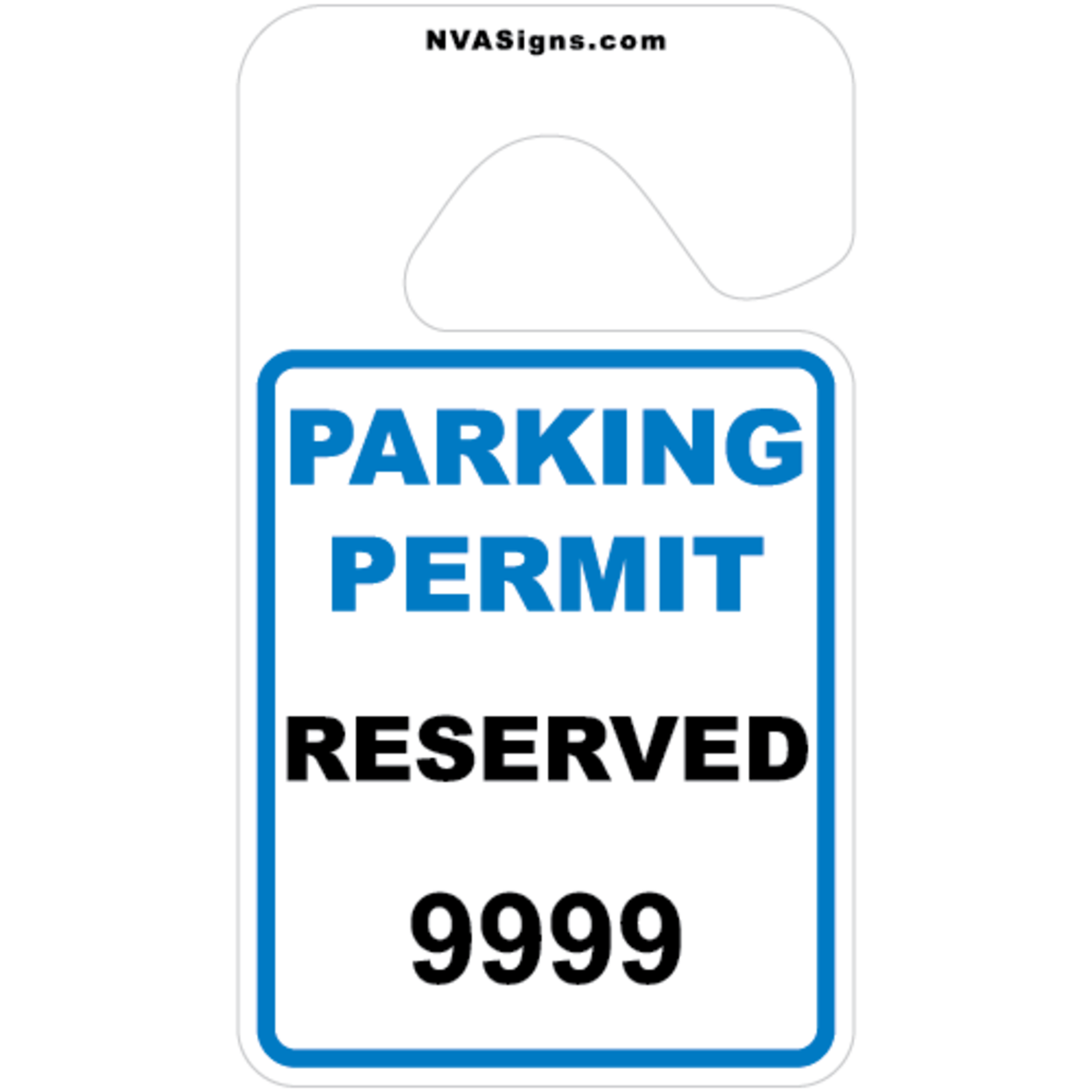 Standard Simple Square Hangtag
