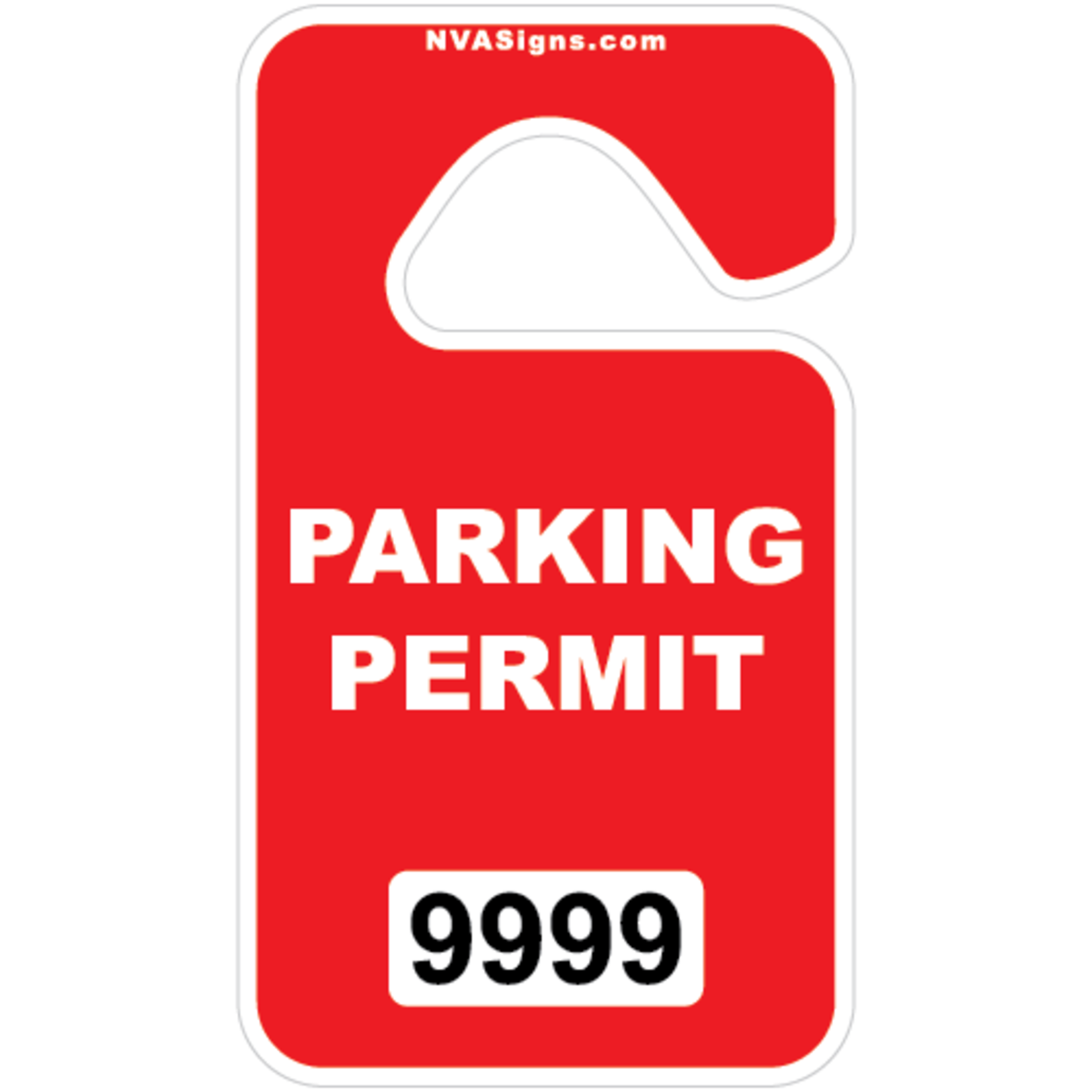 Standard Full Color Square Hangtag