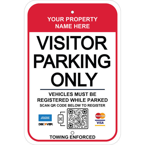 Park By Plate Signs & Products - NVA Signs & Striping