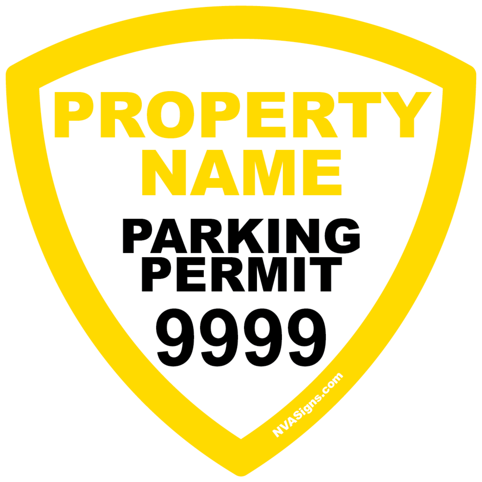 Custom Half Color Acorn Permit