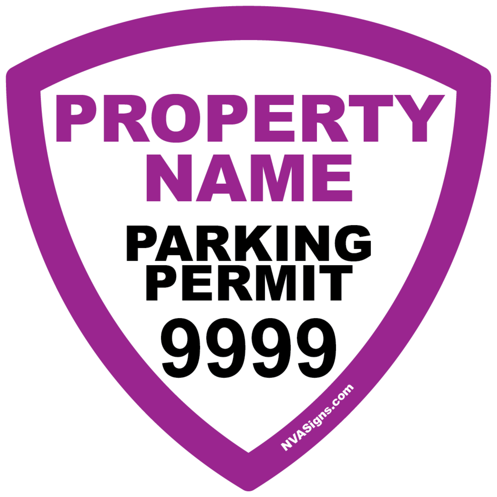 Custom Half Color Acorn Permit