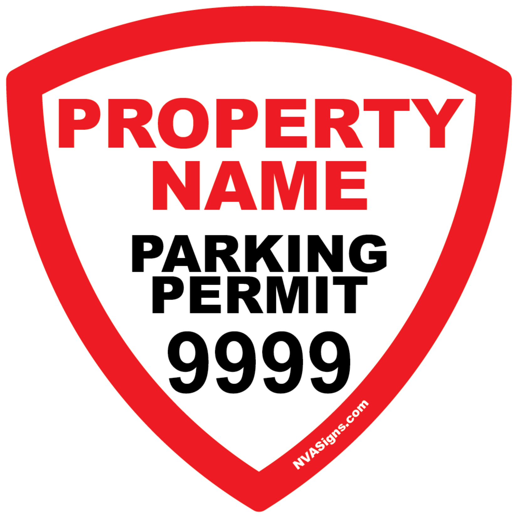 Custom Half Color Acorn Permit