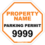 Custom Simple Octagon Permit
