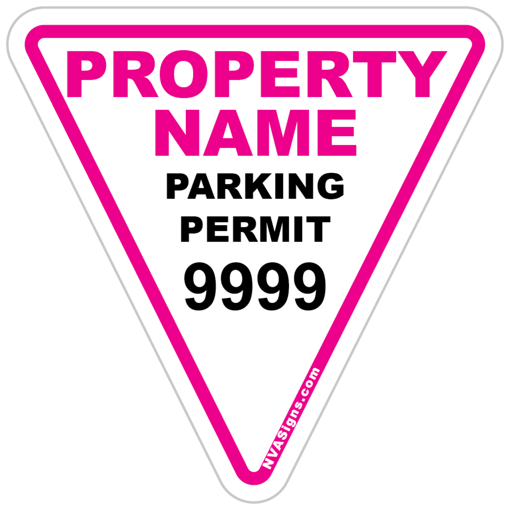 Custom Simple Triangle Permit