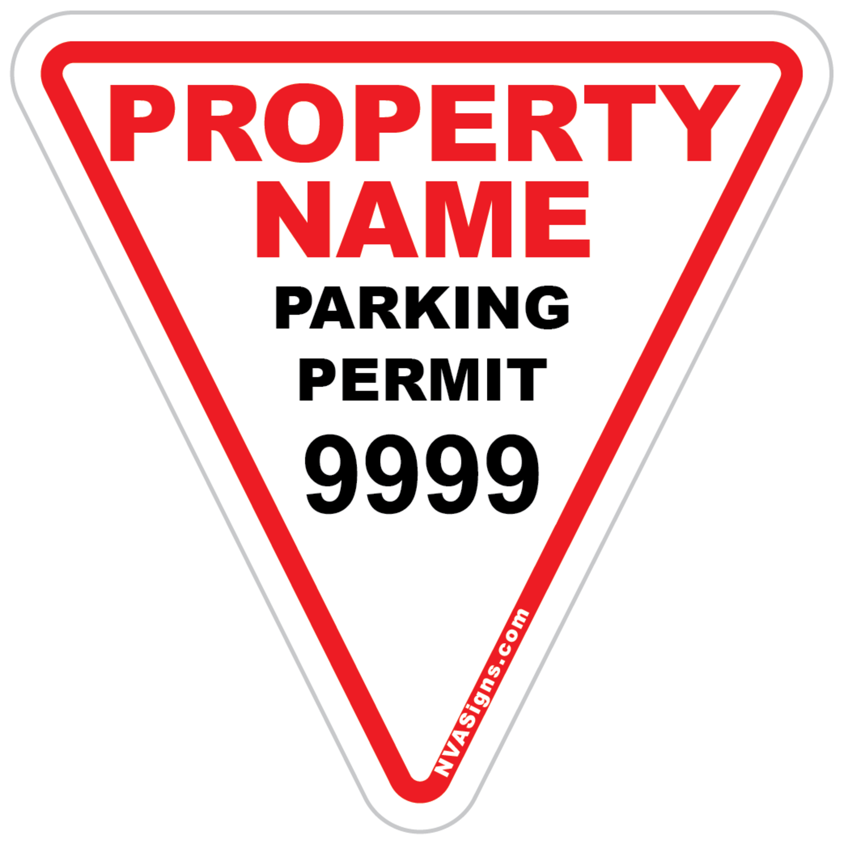 Custom Simple Triangle Permit