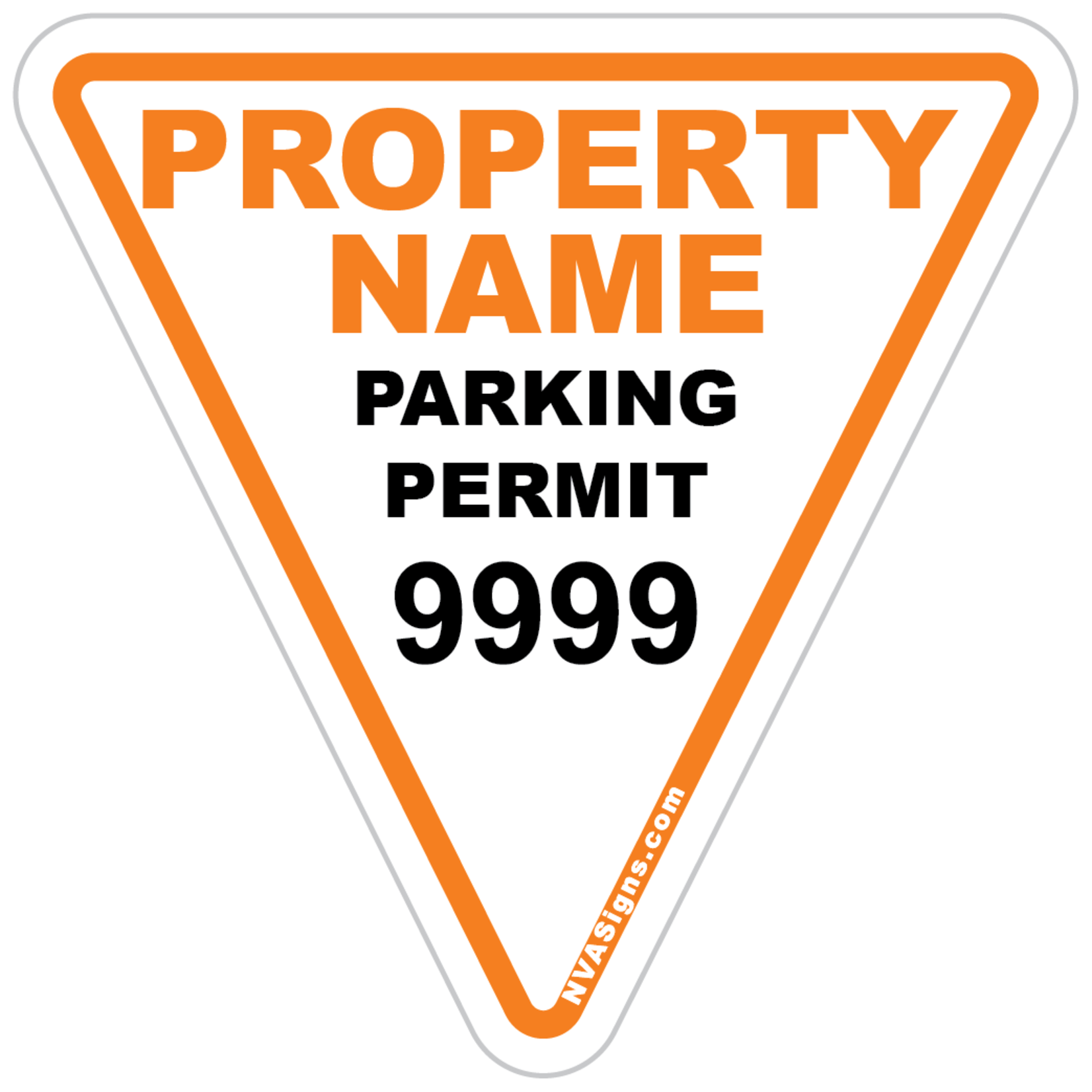Custom Simple Triangle Permit
