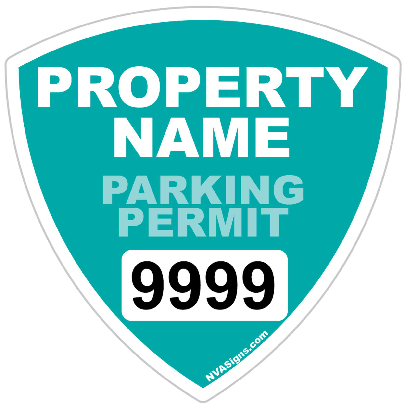 Custom Full Color Acorn Permit