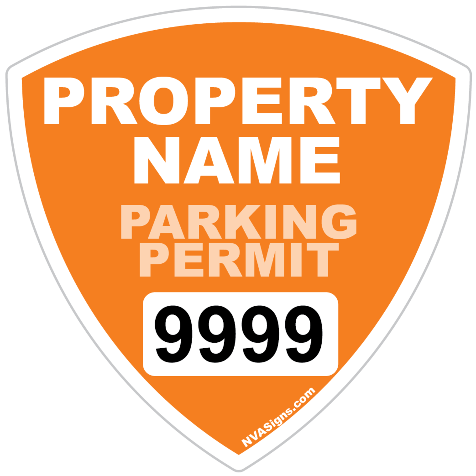 Custom Full Color Acorn Permit