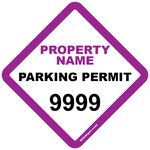 Custom Half Color Diamond Permit