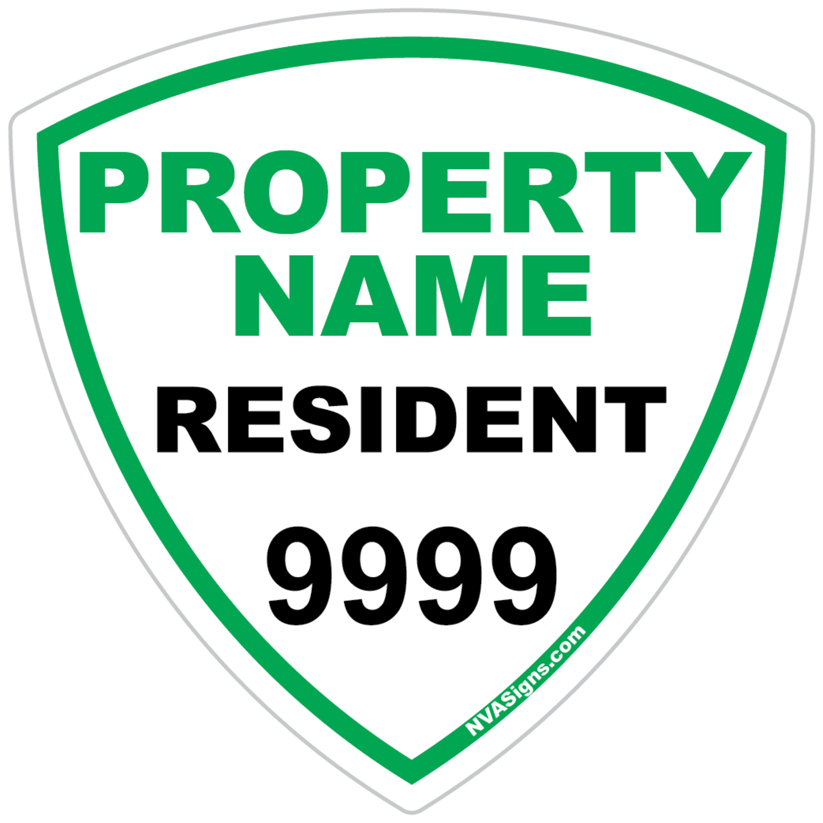 Custom Simple Acorn Permit