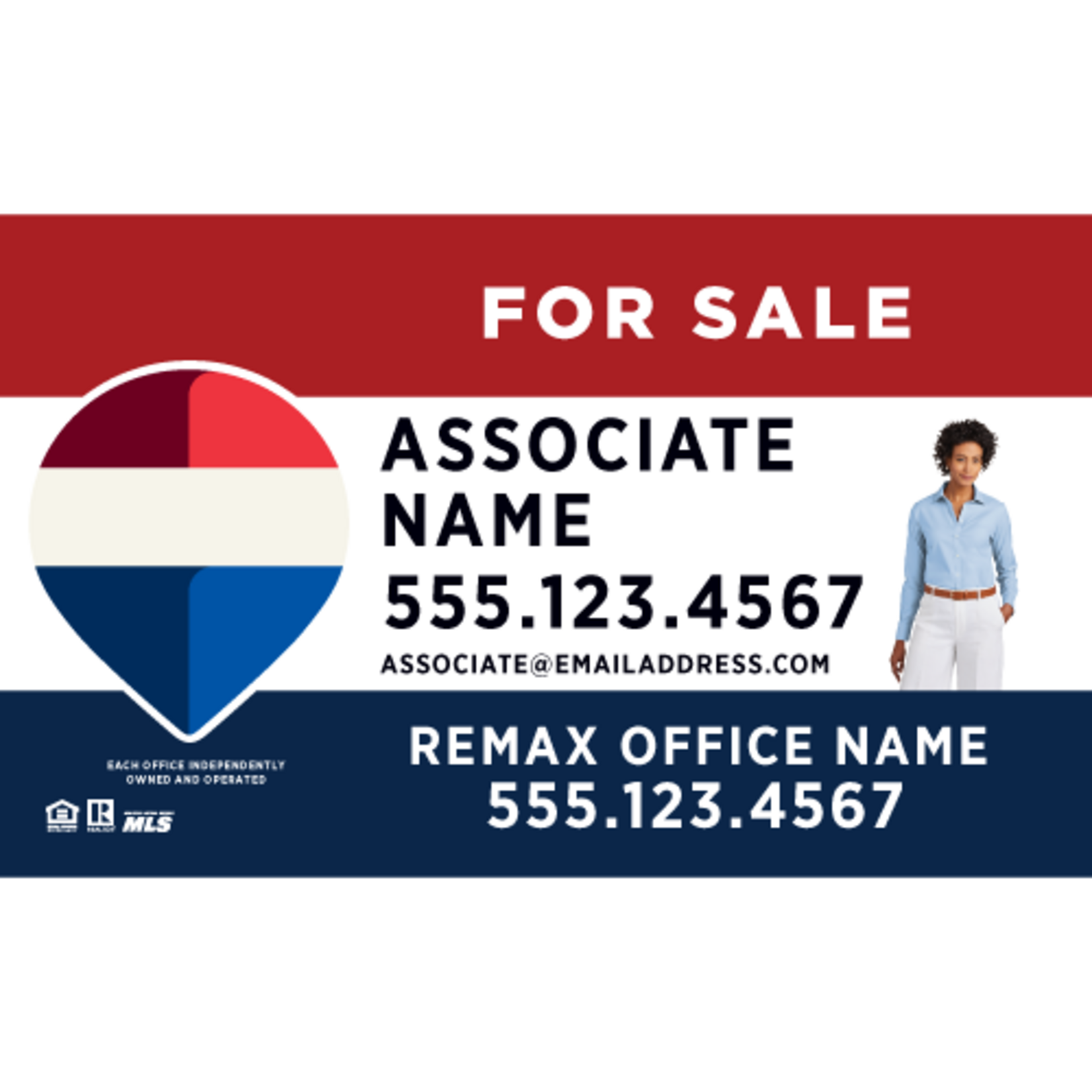 REMAX 18" x 30" Listing Sign