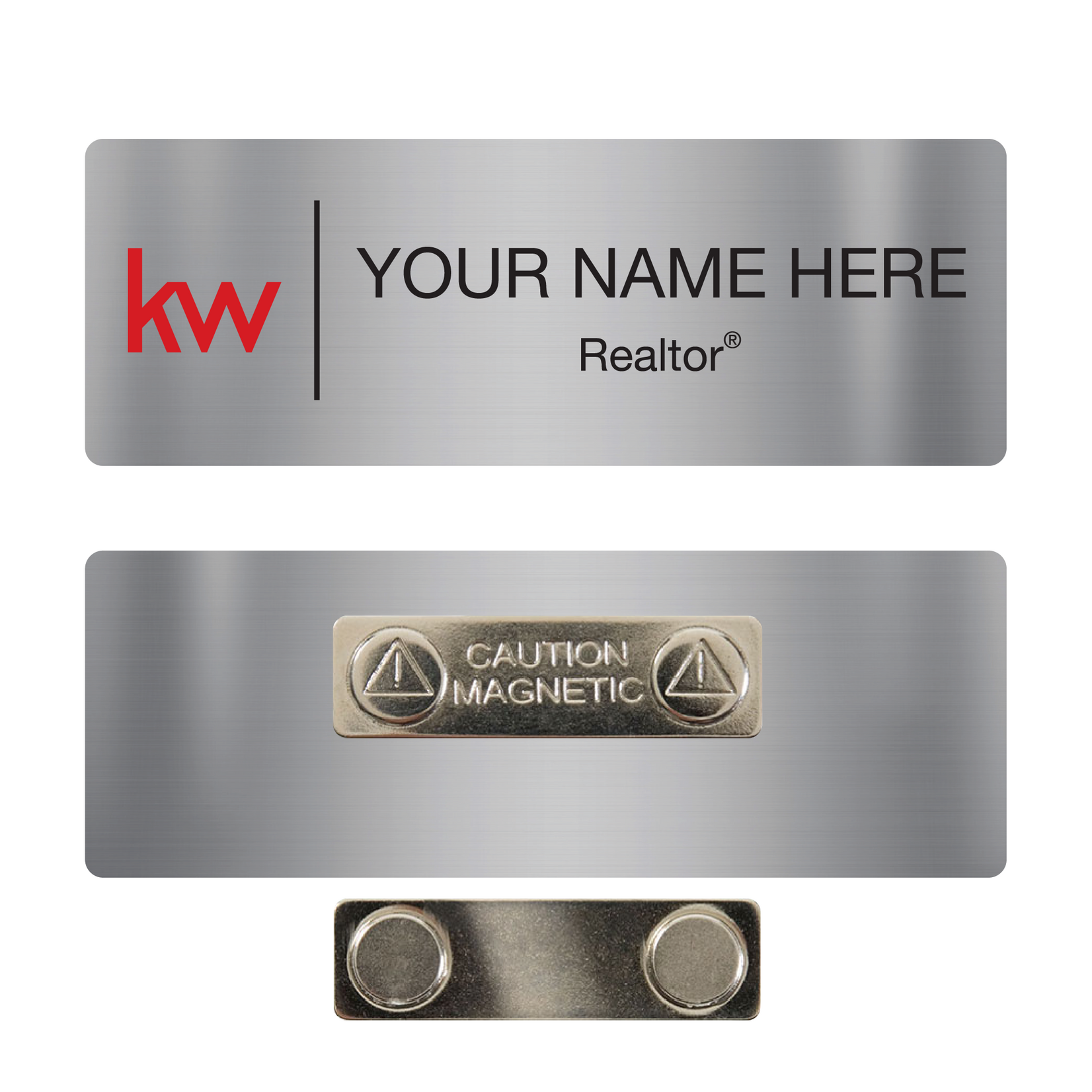 KW Design 1 - 1" Name Tag