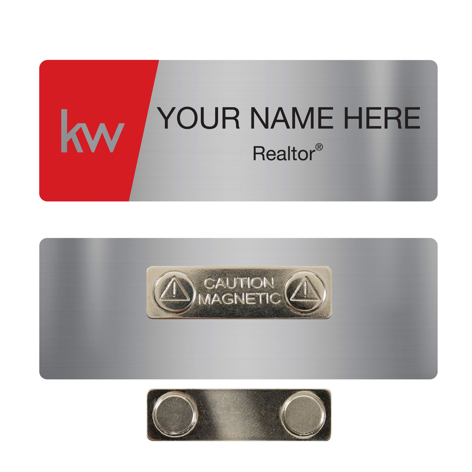 KW Design 2 - 1" Name Tag