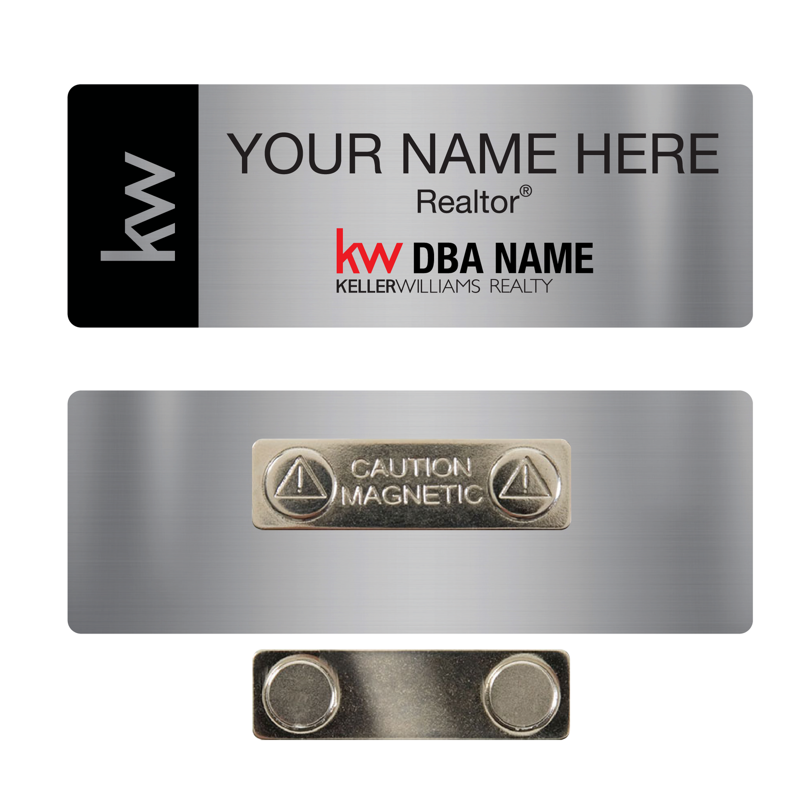 KW Design 3 - 1" Name Tag