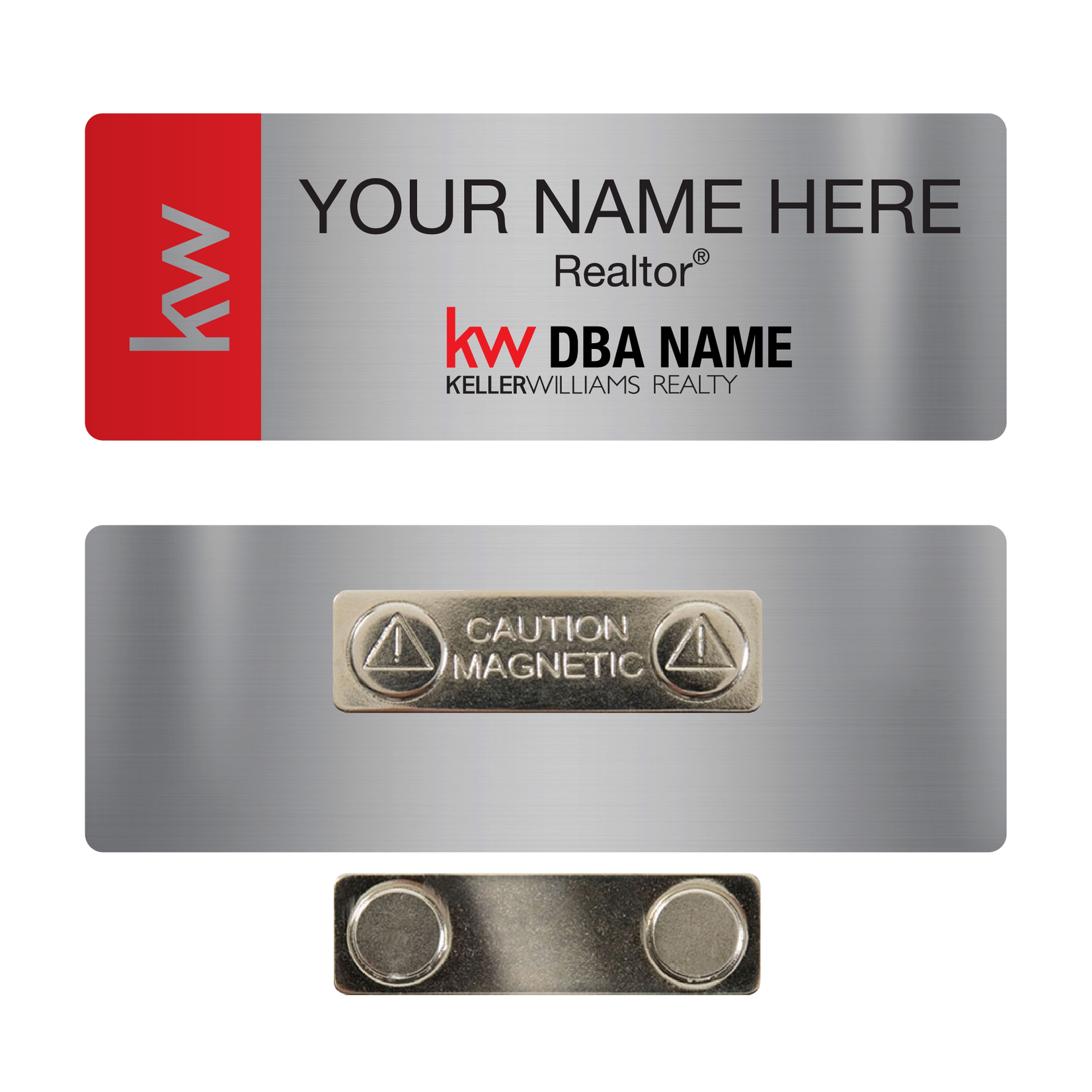 KW Design 3 - 1" Name Tag