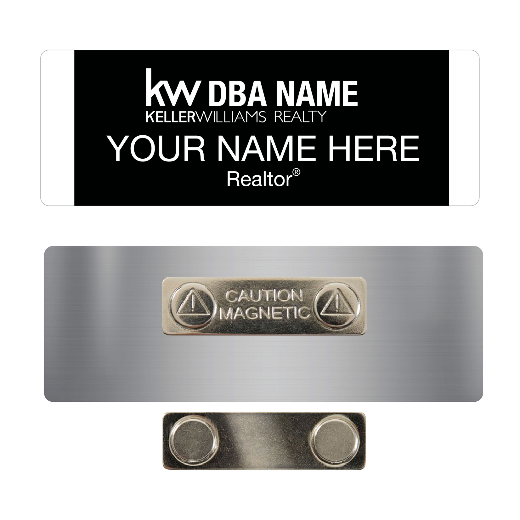 KW Design 4 - 1" Name Tag
