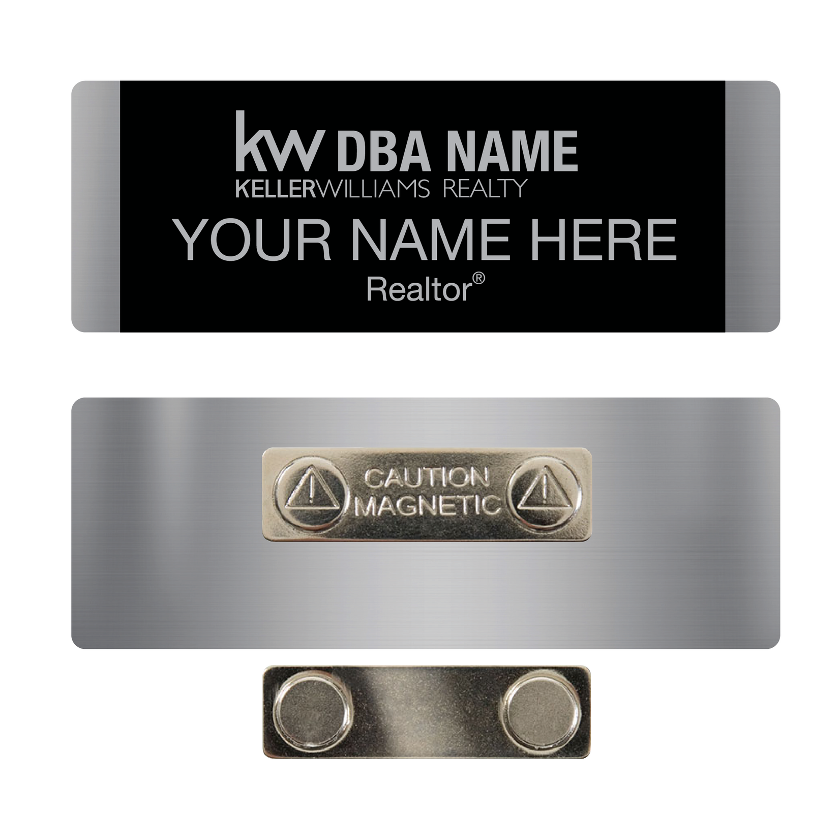 KW Design 4 - 1" Name Tag