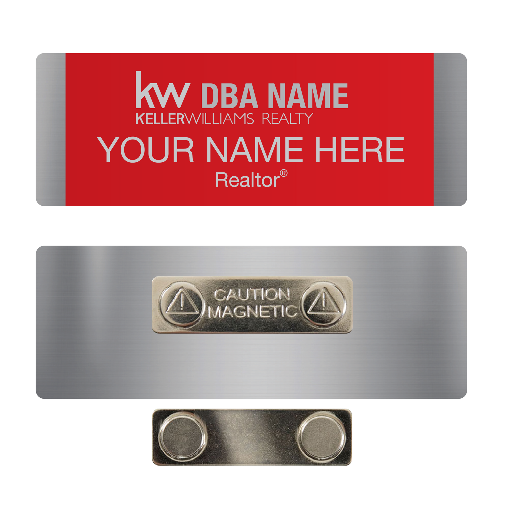 KW Design 4 - 1" Name Tag