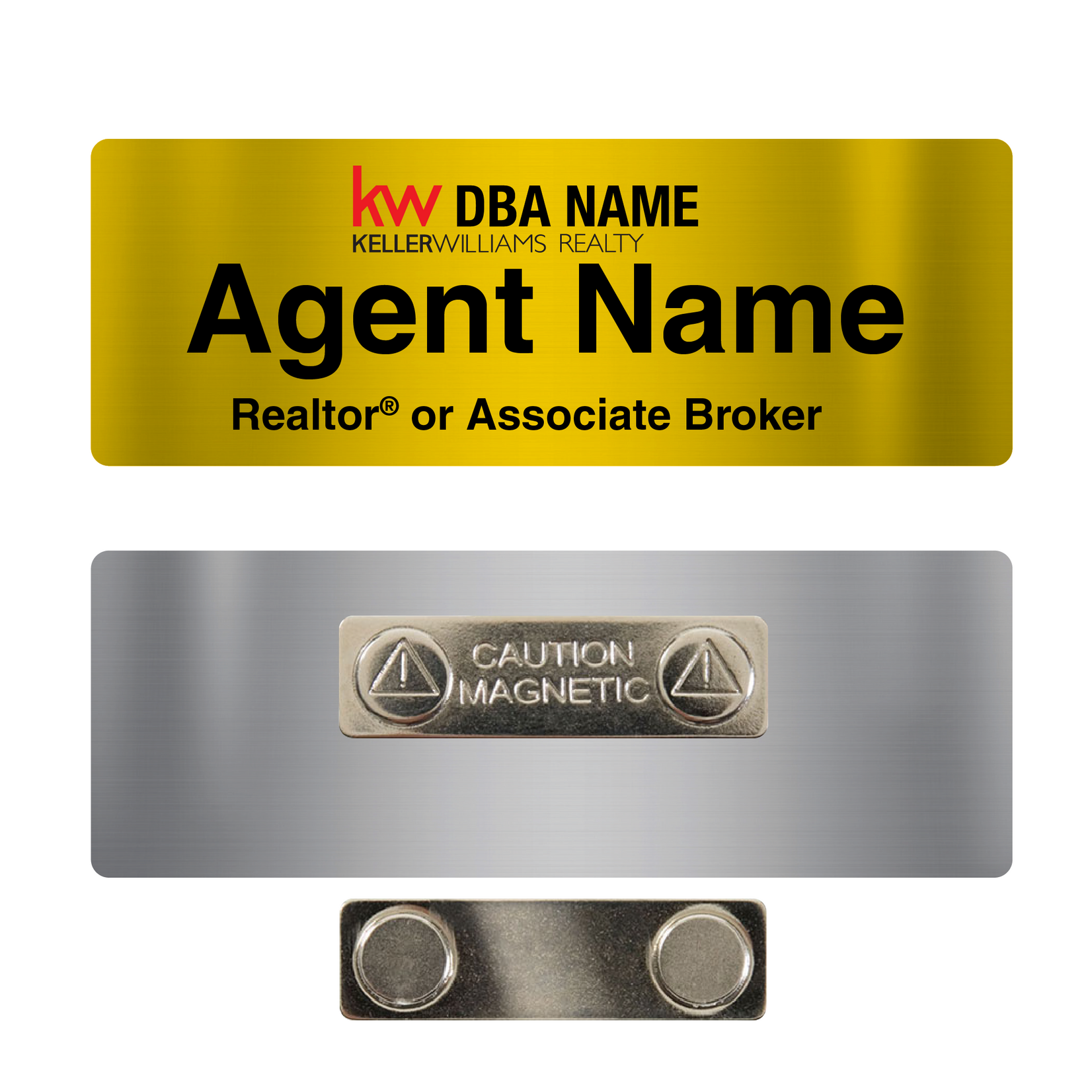 KW Standard 1" Name Tag