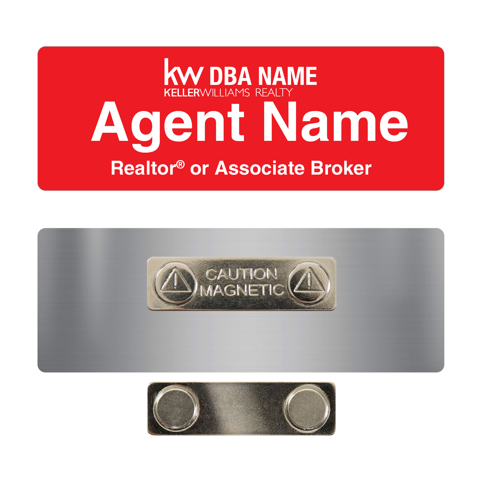KW Standard 1" Name Tag