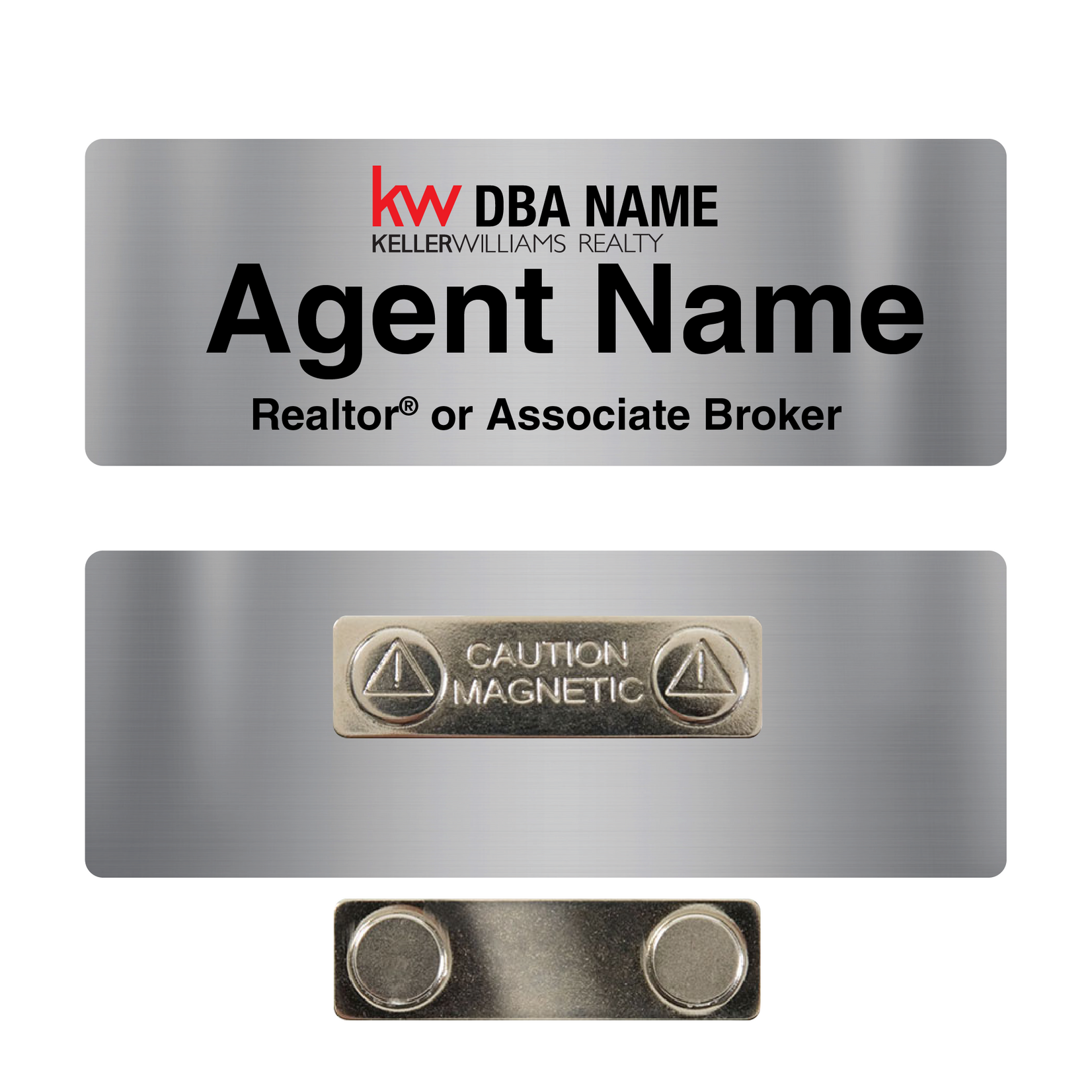 KW Standard 1" Name Tag