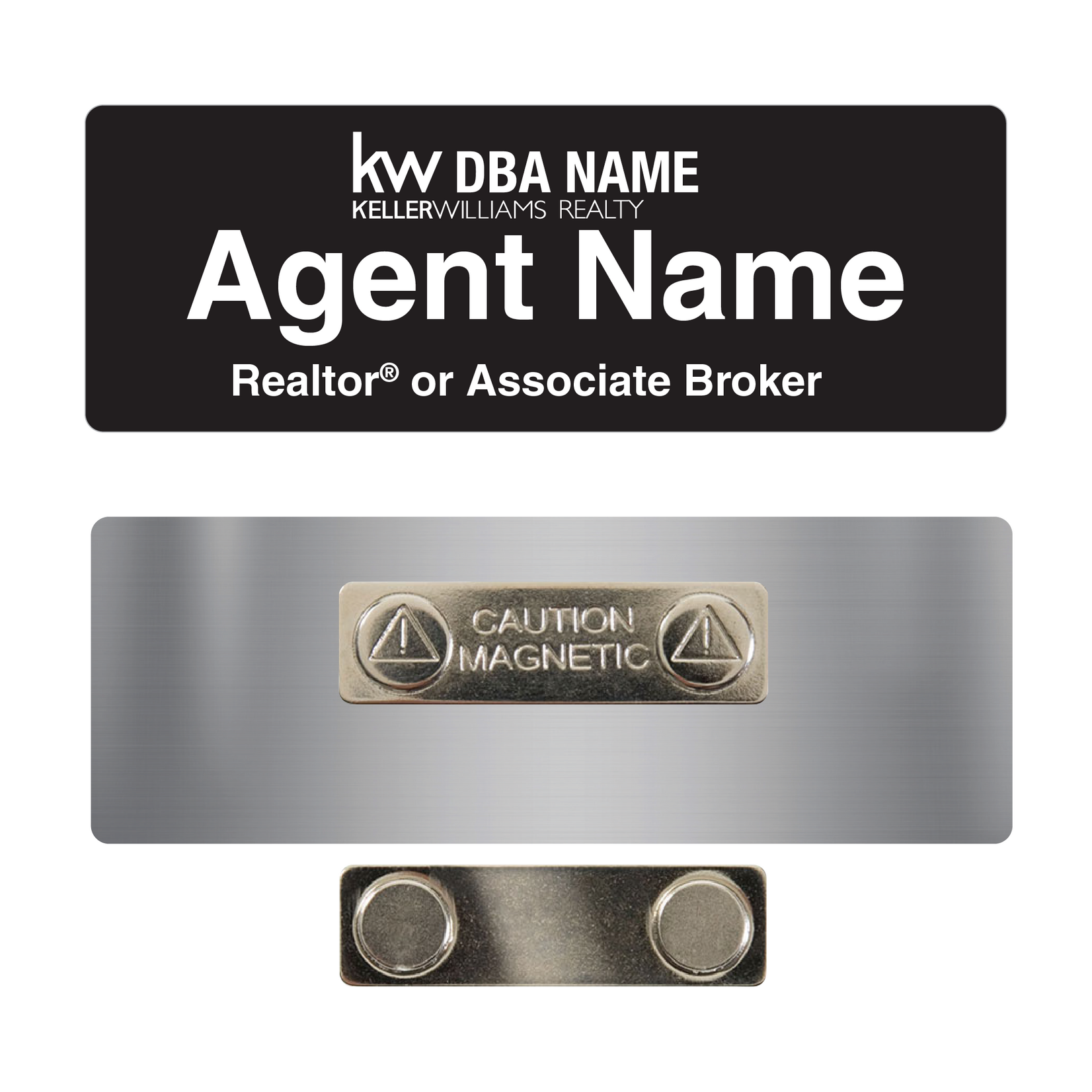 KW Standard 1" Name Tag