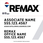 REMAX 24" x 24" Slash Listing Sign