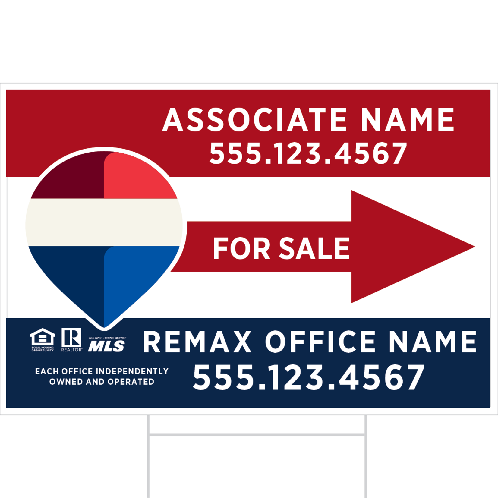REMAX 12" x 18" Standard Directionals