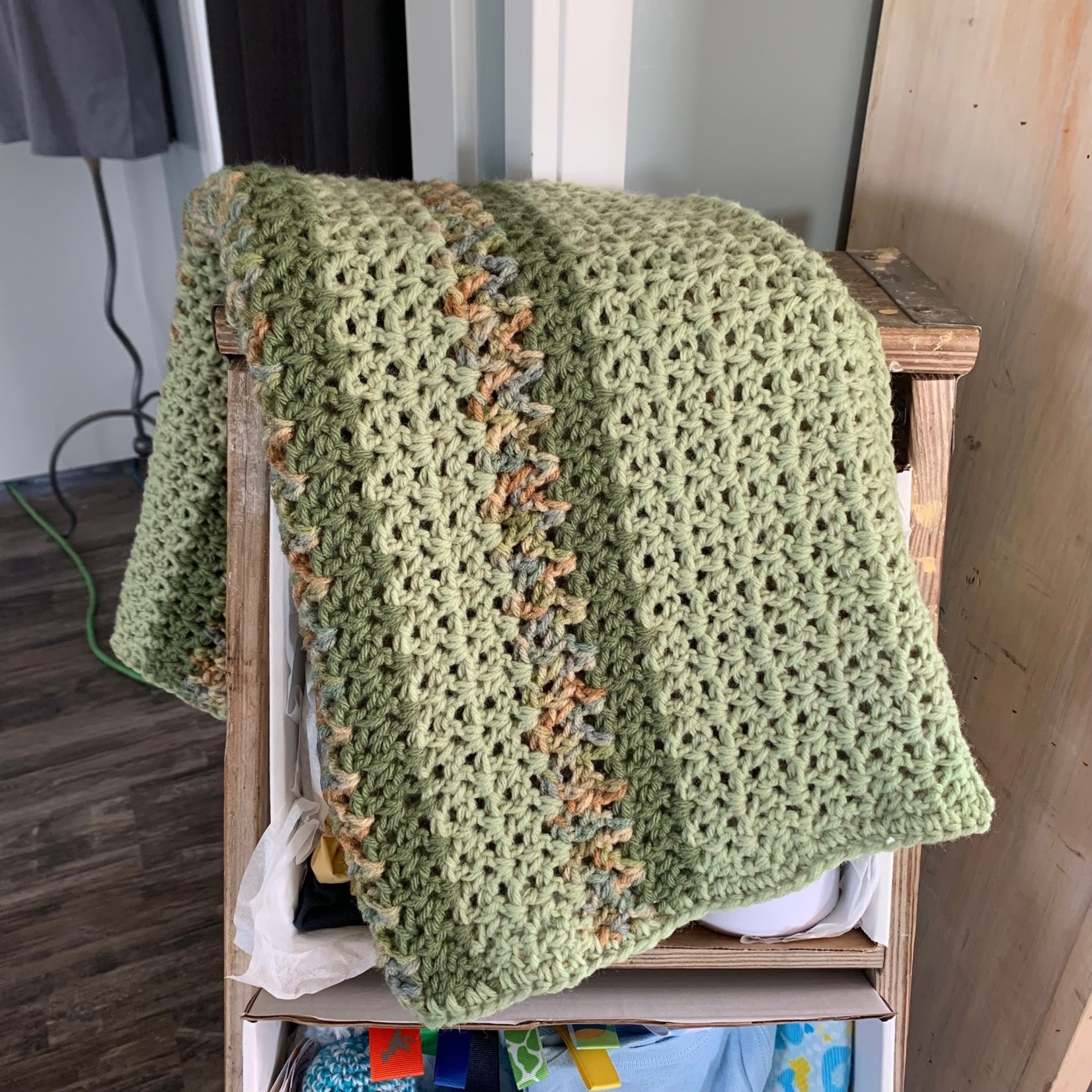 Crochet Lap/Baby Blanket The Collective Makers Studio