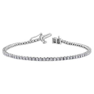 Everyday Diamonds by Spicer Cole Diamond Tennis Bracelet