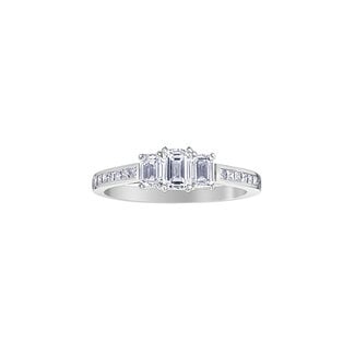 Utwo by Spicer Cole 3 Stone Diamond Engagement Ring
