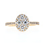 Halo Diamond Engagement Ring