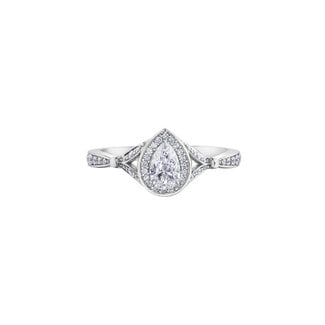 Utwo by Spicer Cole Halo Diamond Engagement Ring