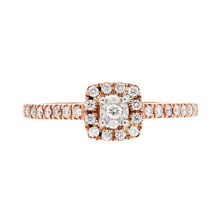 Utwo by Spicer Cole Halo Diamond Engagement Ring