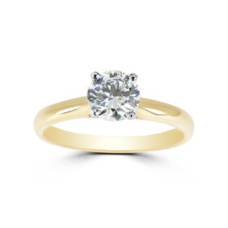 Round Brilliant Cut Solitaire Engagement Ring