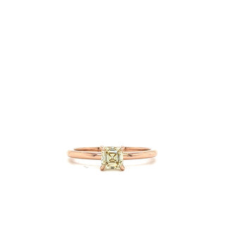 Beyond Round by Spicer Cole Asscher Cut Solitaire Engagement Ring