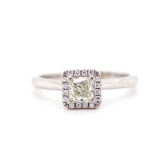 Utwo by Spicer Cole Halo Diamond Engagement Ring