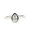 Pear Shaped Solitaire Engagement Ring