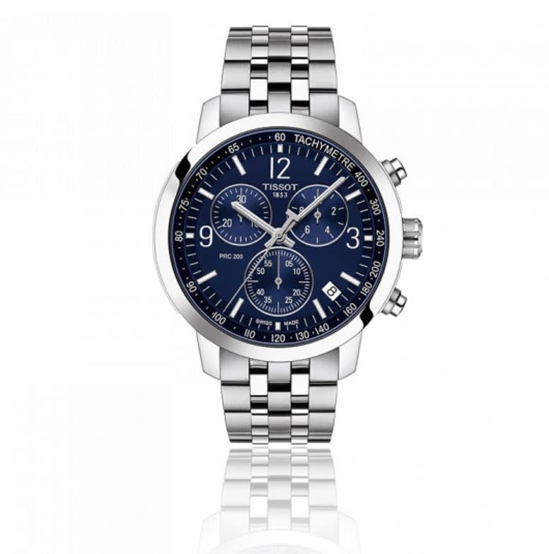 Tissot PRC 200 Chronograph 43mm Quartz Watch | Spicer Cole