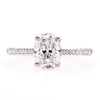 Utwo by Spicer Cole Oval Cut Diamond Engagement Ring