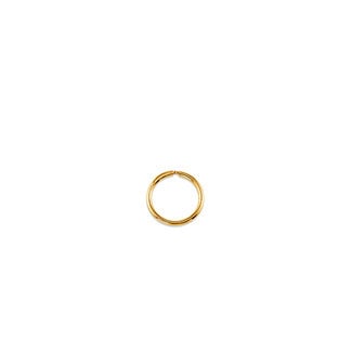 Bella Gold Keeper Sleeper Hoop Earrings