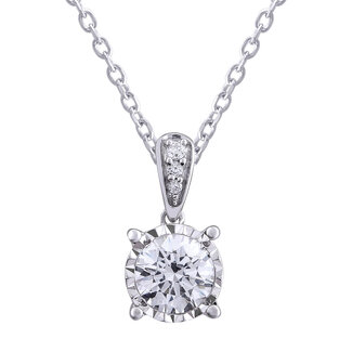 Everyday Diamonds by Spicer Cole Solitaire Diamond Pendant