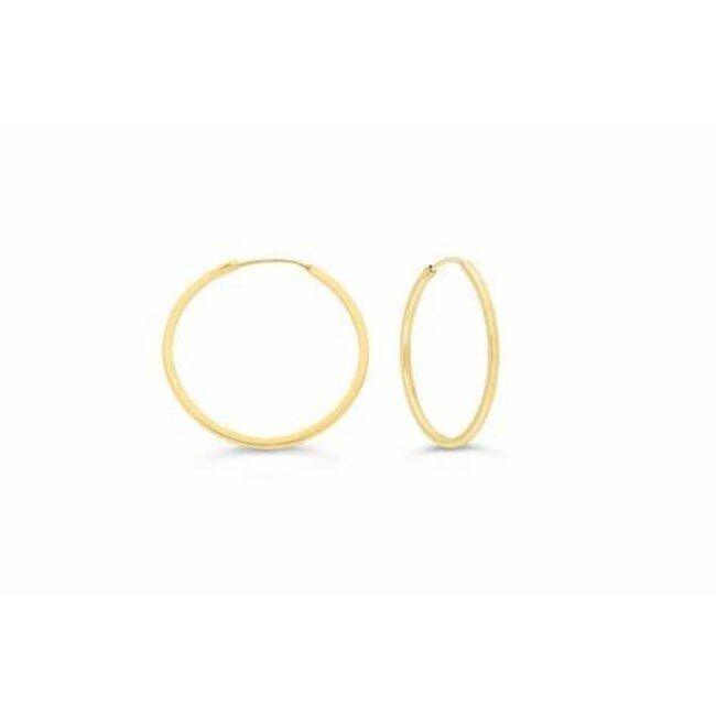 Bella Endless Tube Sleeper Earrings