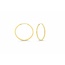 Bella Endless Tube Sleeper Earrings