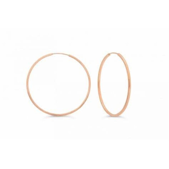 Bella Endless Tube Sleeper Earrings