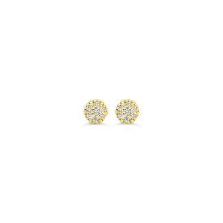 Bella Icicles Icicles Pave Stud Earrings