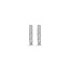 Oval 2-Row Claw Huggies 36=0.10ctw RBC