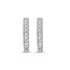 Oval 2-Row Claw Huggies 36=0.10ctw RBC
